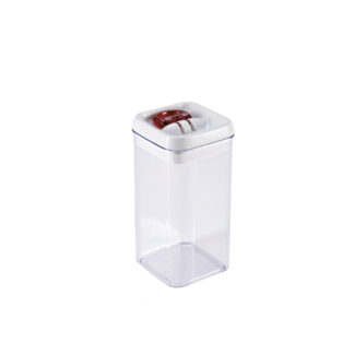 [:en]Leifheit Fresh & Safe Square Storage Box 1.2 L[:ka]რეზერვუარი თავსახურით ოთხკუთხედი 1.2 ლ Fresh & Safe Leifheit[:]