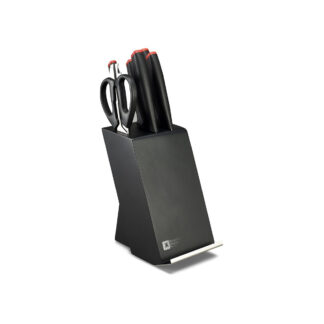 [:en]Richardson Sheffield  Laser Knife Block Set 6 PCS[:ka]სამზარეულოს დანების ნაკრები სადგამით 1x6 Laser  Richardson Sheffield[:]