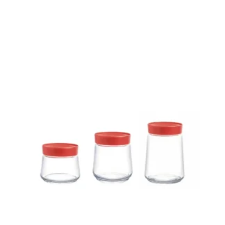 [:en]Luminarc Swing Jar Set 1x3[:ka]ქილების ნაკრები 1x3 Swing Luminarc[:]