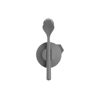 [:en]Brabantia Dish Brush With Suction Cup Holder 23.5 CM[:ka]ჯაგრისი სამაგრით ჭურჭლისთვის 23.5 Brabantia[:]