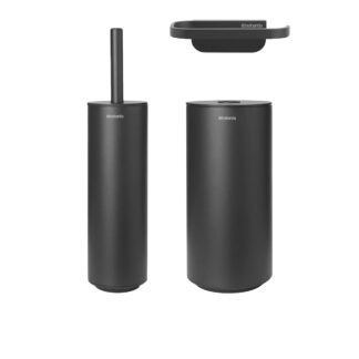 [:en]Brabantia MindSet Toilet Accessory Set 1x3[:ka]სააბაზანოს აქსესუარების ნაკრები 1x3 MindSet Brabantia[:]