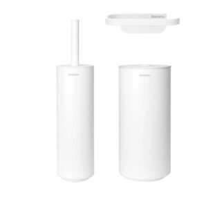 [:en]Brabantia MindSet Toilet Accessory Set 1x3[:ka]სააბაზანოს აქსესუარების ნაკრები 1x3 MindSet Brabantia[:]