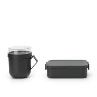 [:en]Brabantia Make & Take Lunch Set 1x2[:ka]ნაკრები რეზერვუარების 1x2 Make & Take Brabantia[:]