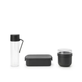 [:en]Brabantia Make & Take Lunch Set 1x3[:ka]ნაკრები რეზერვუარების 1x3 Make & Take Brabantia[:]