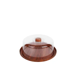 [:en]Cegeco Cake Tray With Lid 28 CM[:ka]ლანგარი/რეზერვუარი თავსახურით ნამცხვრის 28 სმ Cegeco[:]