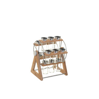 [:en]5 Five Simply Smart Spice Rack 1x15 Jars[:ka]სანელებლების ქილები სადგამით 1×15 5 Five Simply Smart[:]