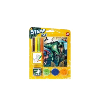 [:en]AS-Dinosaurs Stamp Painting Set[:ka]სახატავი ნაკრები შტამპებით და მარკერებით Stamp Set Dinosaurs AS[:]