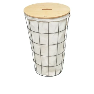 [:en]Five Simply Smart Blackacia Laundry Basket 42 L[:ka]სარეცხის სათავსო 42 ლ Blackacia Five Simply Smart[:]