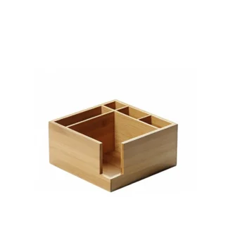 [:en]Kesper Wooden Napkin Holder 18x18 CM[:ka]სათავსო ხელსახოცებისთვის 18x18 სმ Kesper[:]