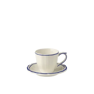 [:en]Gien Filet Cobalt Cup With Saucer 175 ML[:ka]ფინჯანი ლამბაქით 175 მლ Filet Cobalt Gien[:]